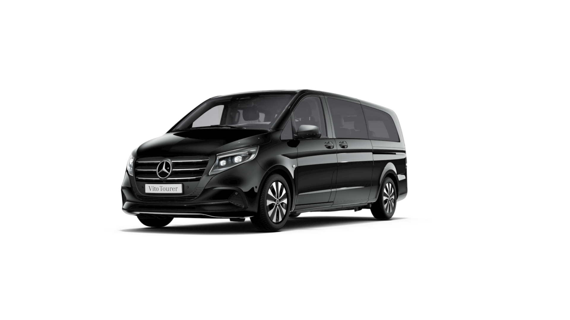 Van Mercedes Vito VTC pour groupes et familles à Aix-Marseille, jusqu'à 7 passagers.