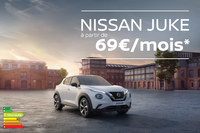 Le Nissan Juke à partir de 69€/mois* !